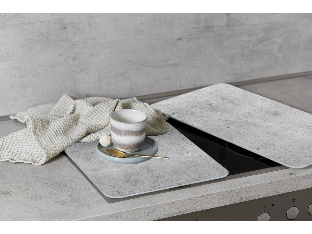 Glass kitchen protective plate/serving platters, 2 pieces By Wenko.de